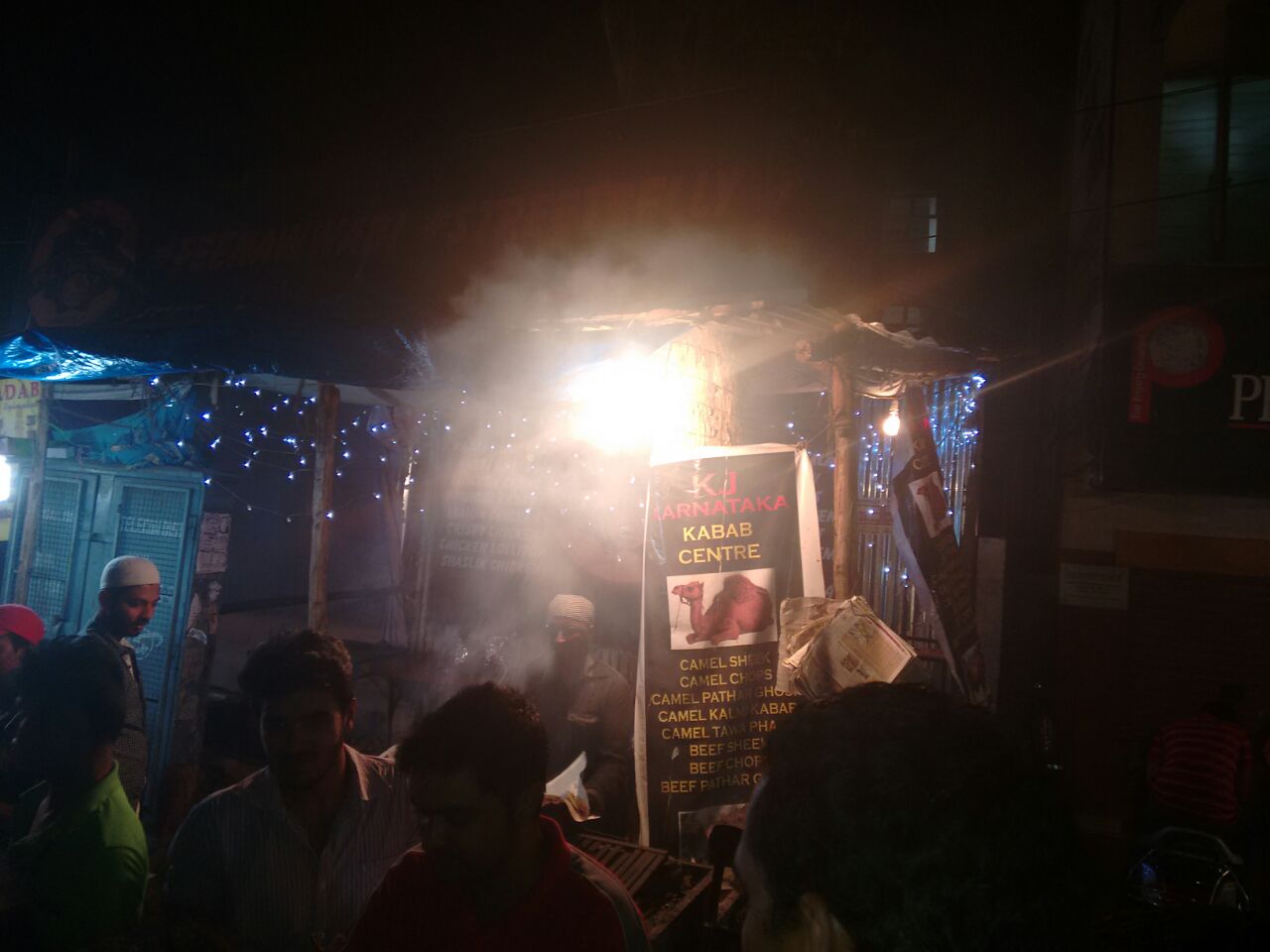 The only shop that sold camel meat. We did not try it.