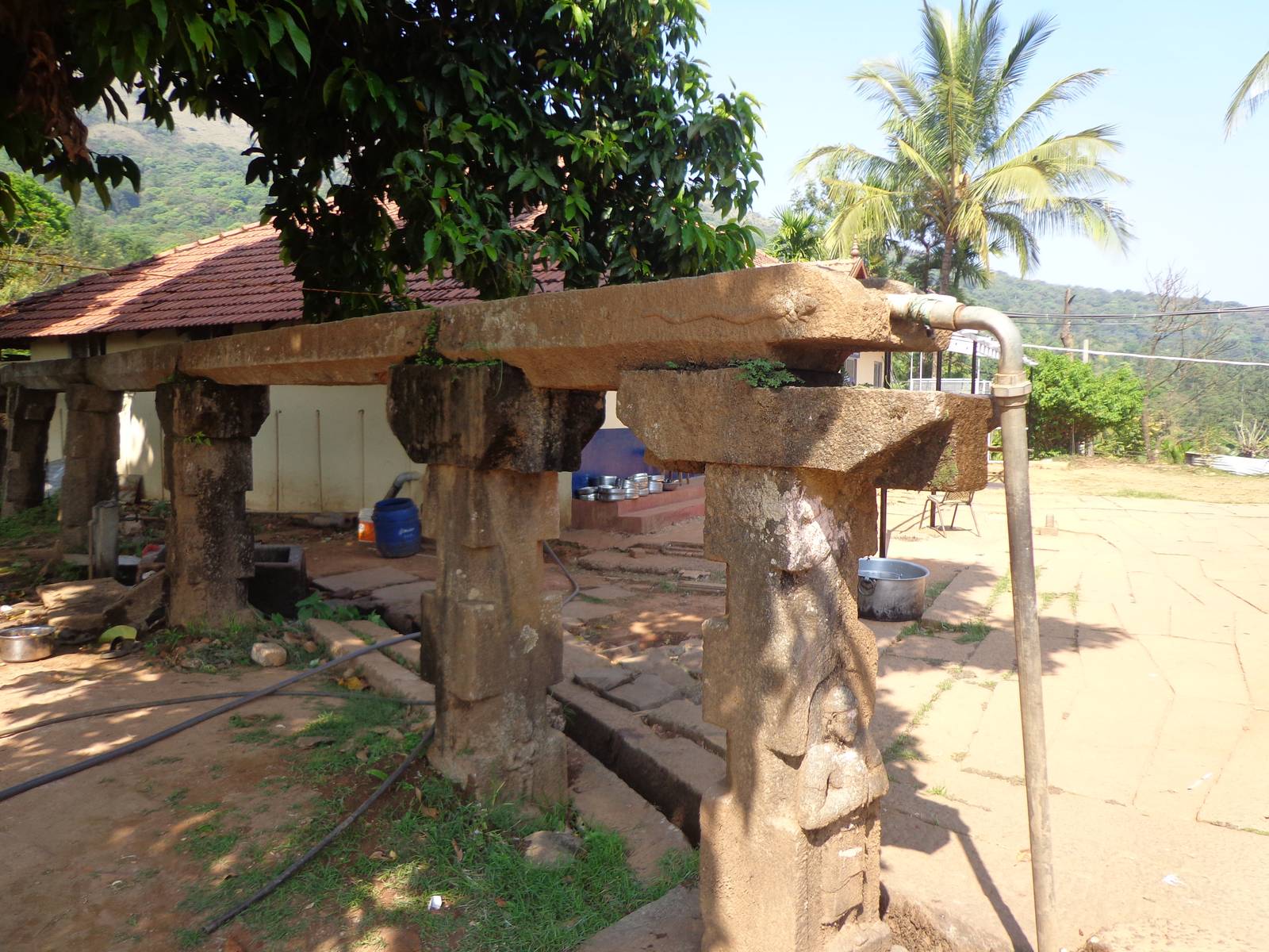 Ancient aquaduct has been modernised.