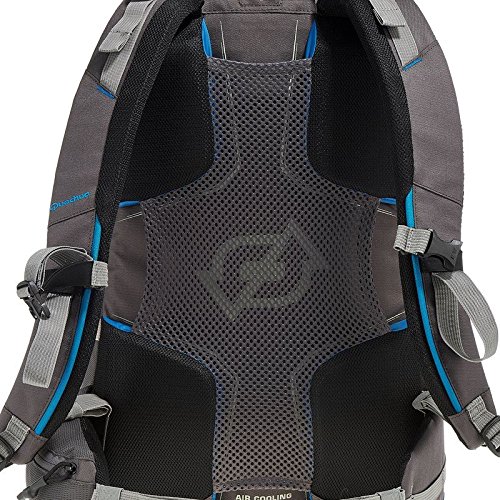 The wire-mesh and the space allows ample airflow to prevent sweating.