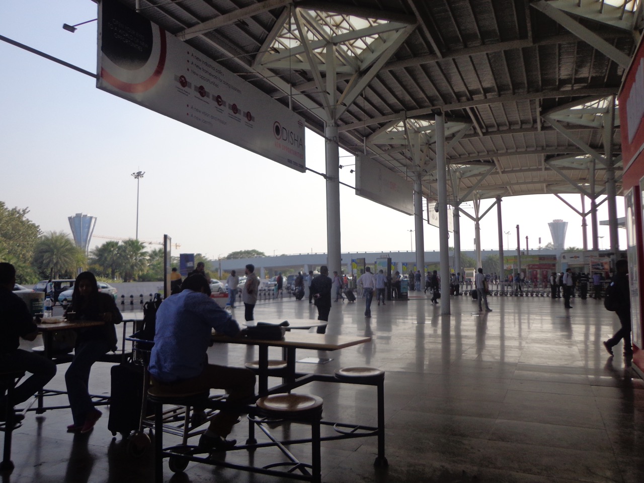 Delhi T1 Terminal, where I had my lunch.