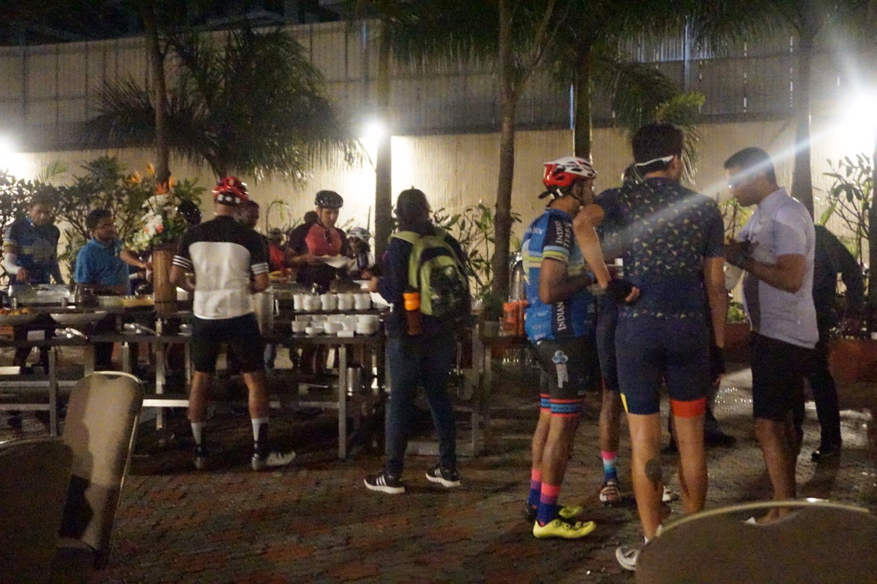 Taj provided us with an array of South Indian dishes, scrambled eggs, and assorted breads for breakfast.