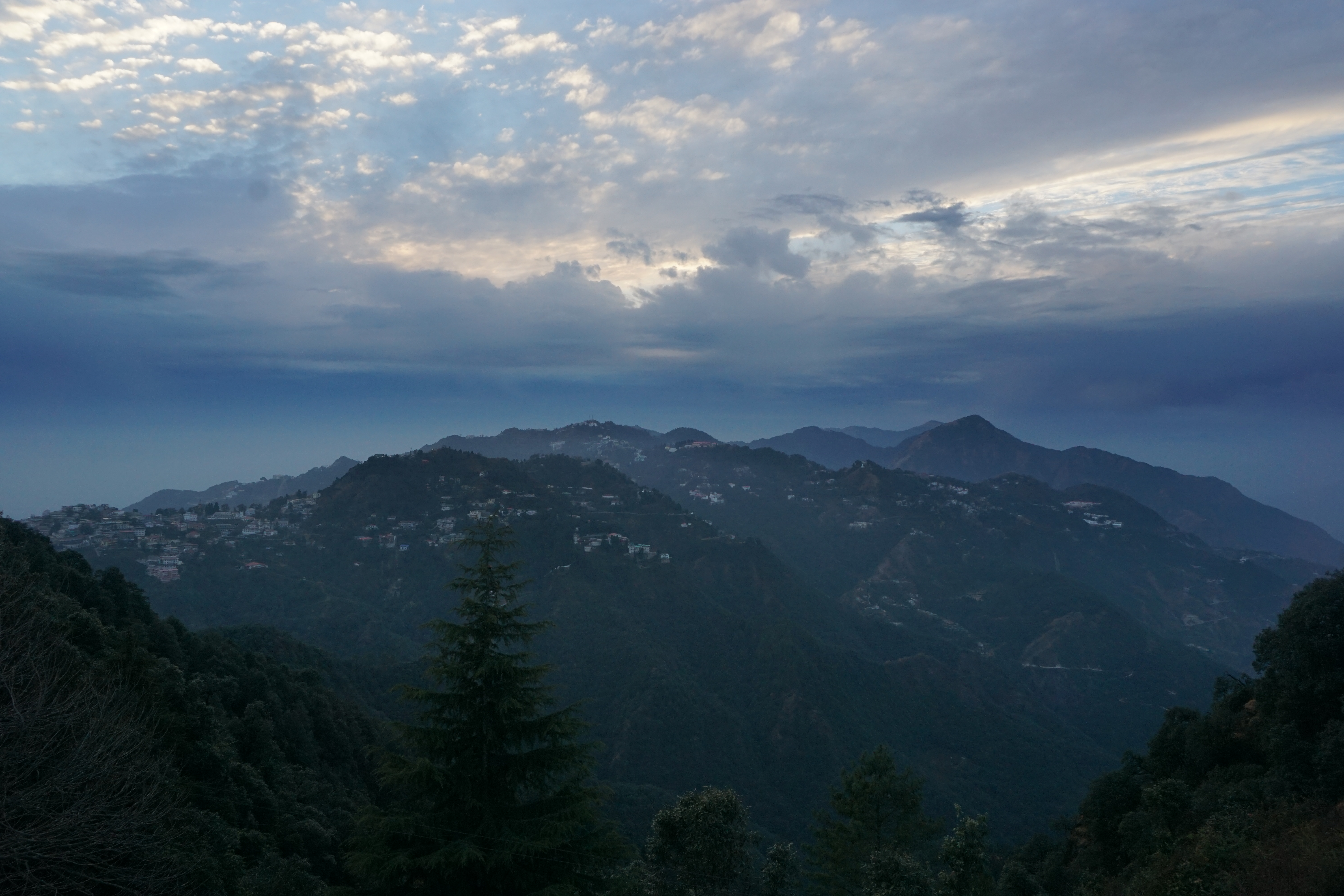 Mussoorie from Lal Tibba.