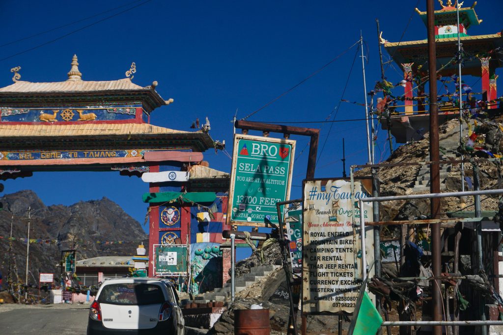 Signboards. All for the tourists.