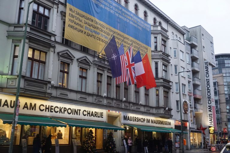 Checkpoint Charlie named because it was the third checkpoint at the wall. (No. C or Charlie according to the Int&rsquo;l NATO alphabet.)