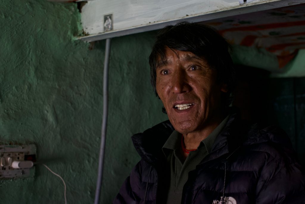 Rinchen Chhering—the postmaster.