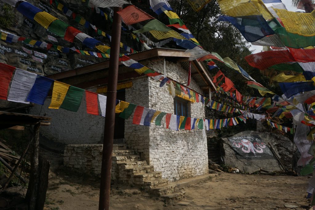 The gompa. It&rsquo;s maintained by the villagers of Thembang.