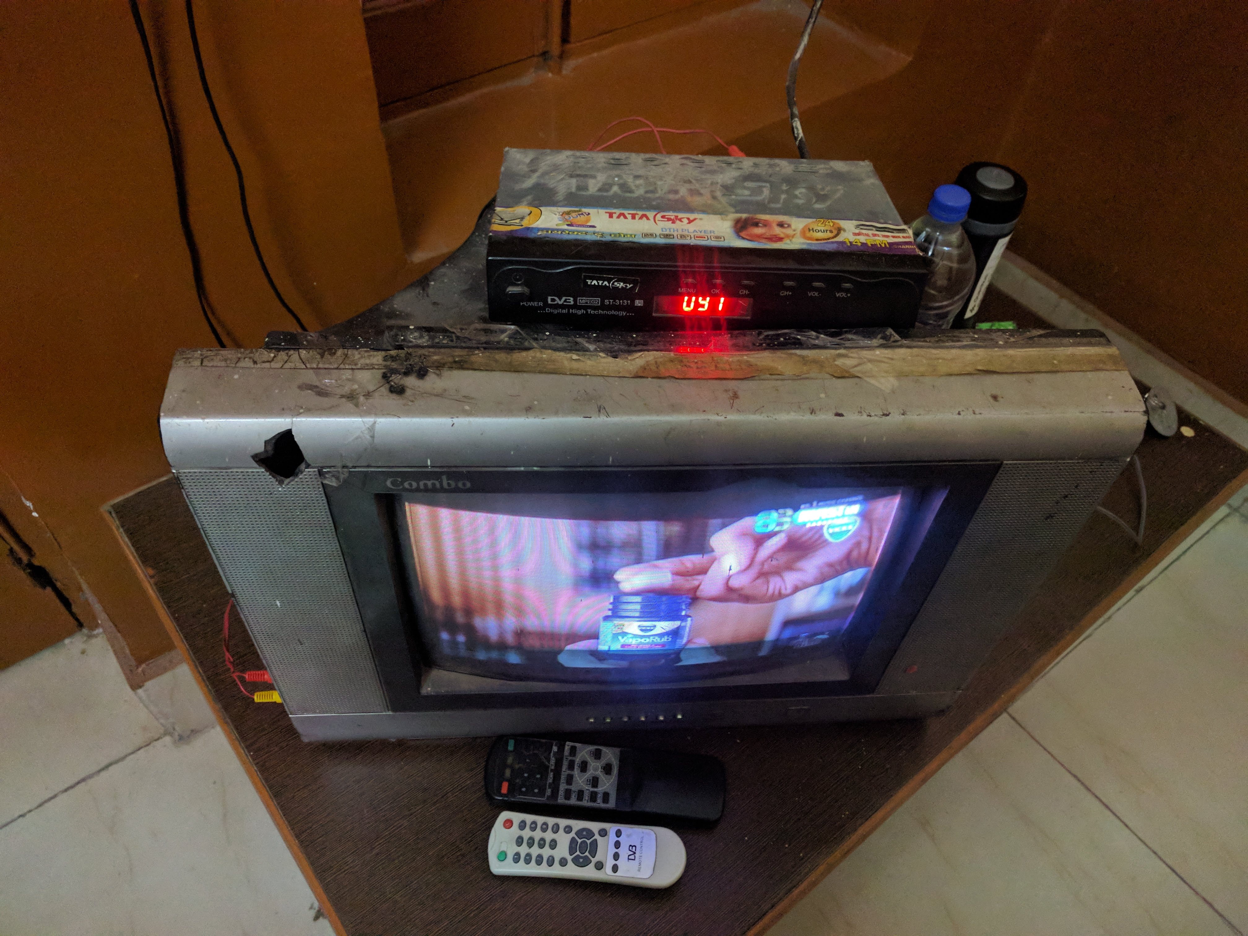 Maybe it had spent its youth posing as a prop for fight sequences in movies.