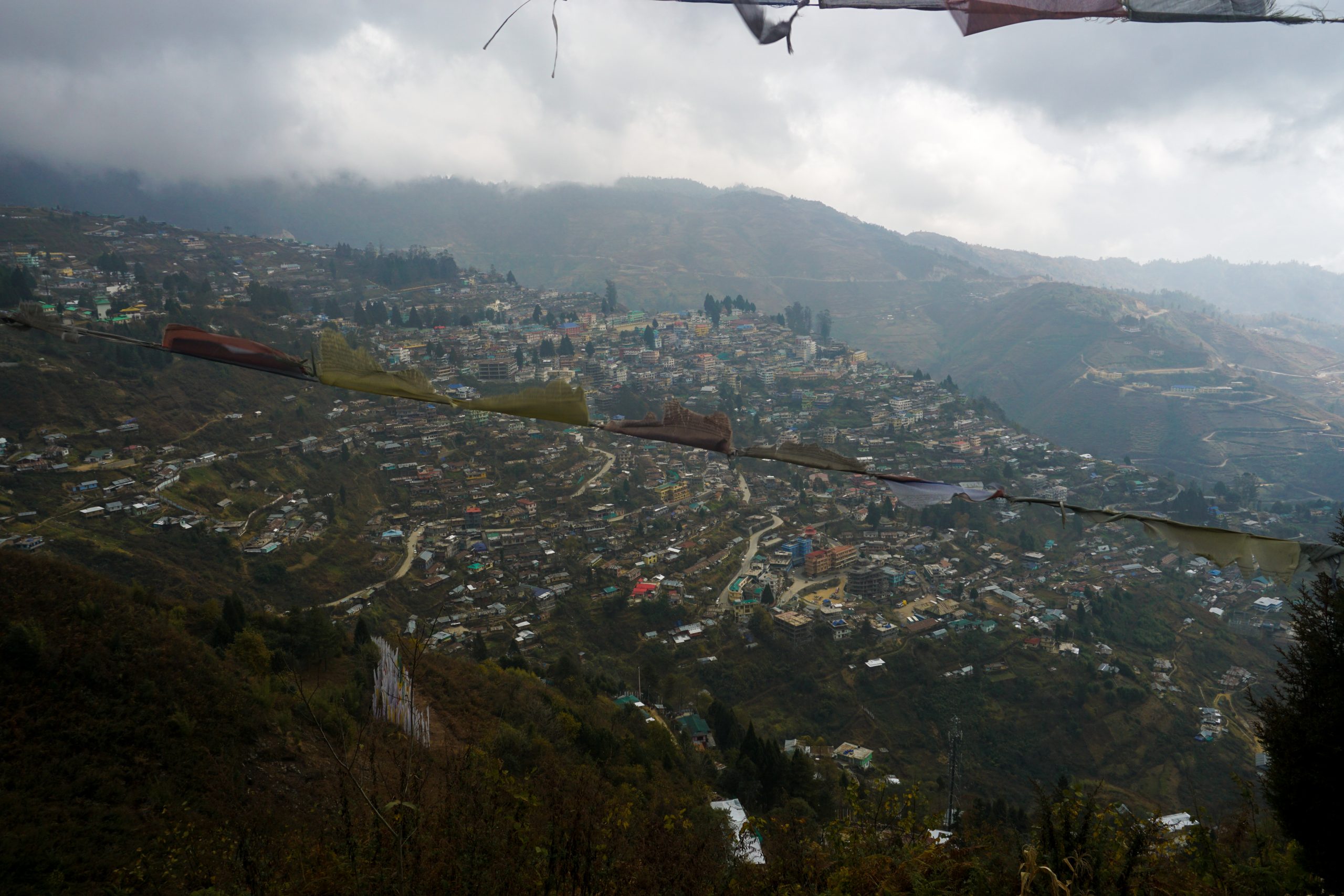 View of Bomdila from the statue&hellip;