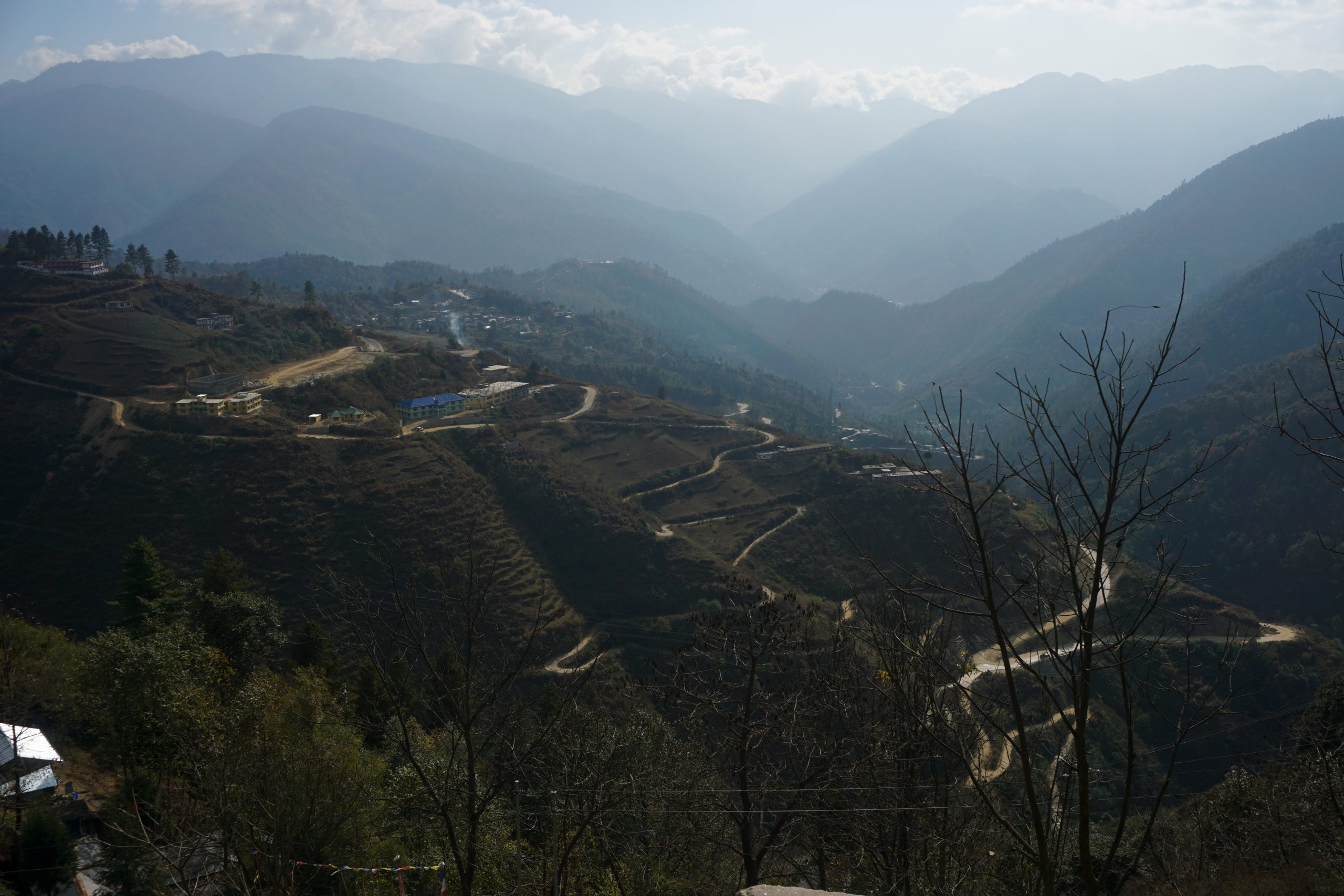 View from Bomdila&rsquo;s Market.