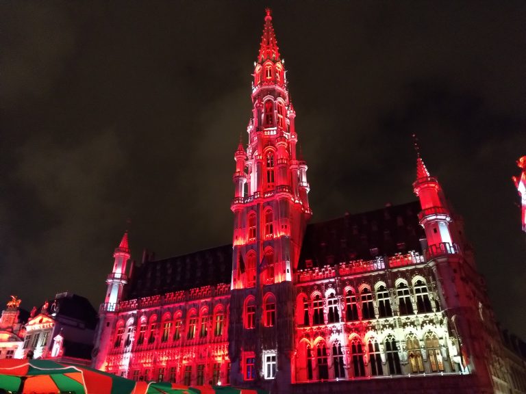 There was a light and sound show going on at the city council centre. I did not understand a word but it was just like the one I had seen at Mysore palace.