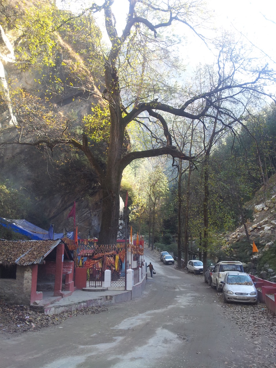 This temple and the shelters adjacent to it is collectively known as Baba Place.