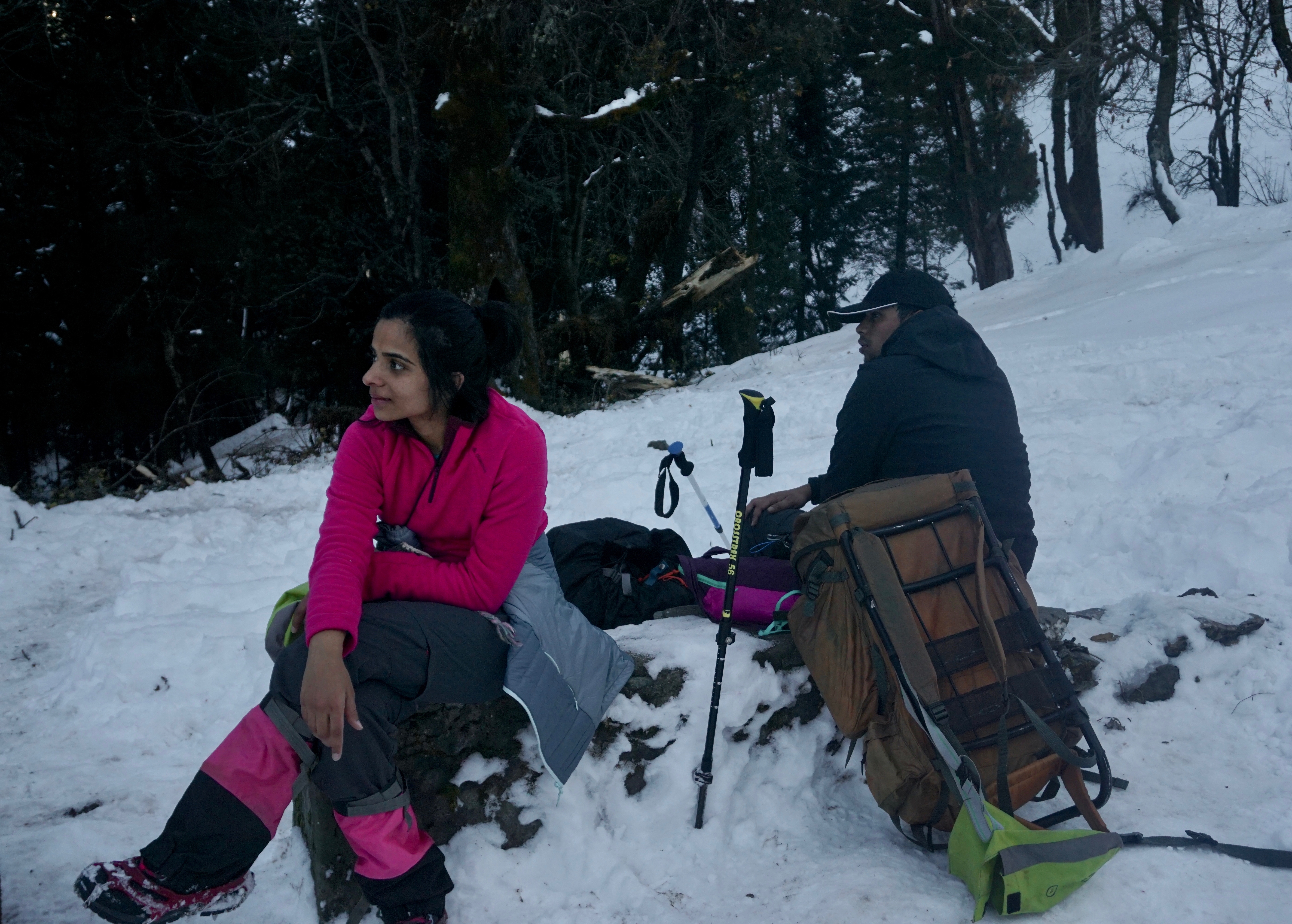 Varsha and Akshay had gotten engaged recently and were taking some time off before they were headed to ISB Hyderabad.