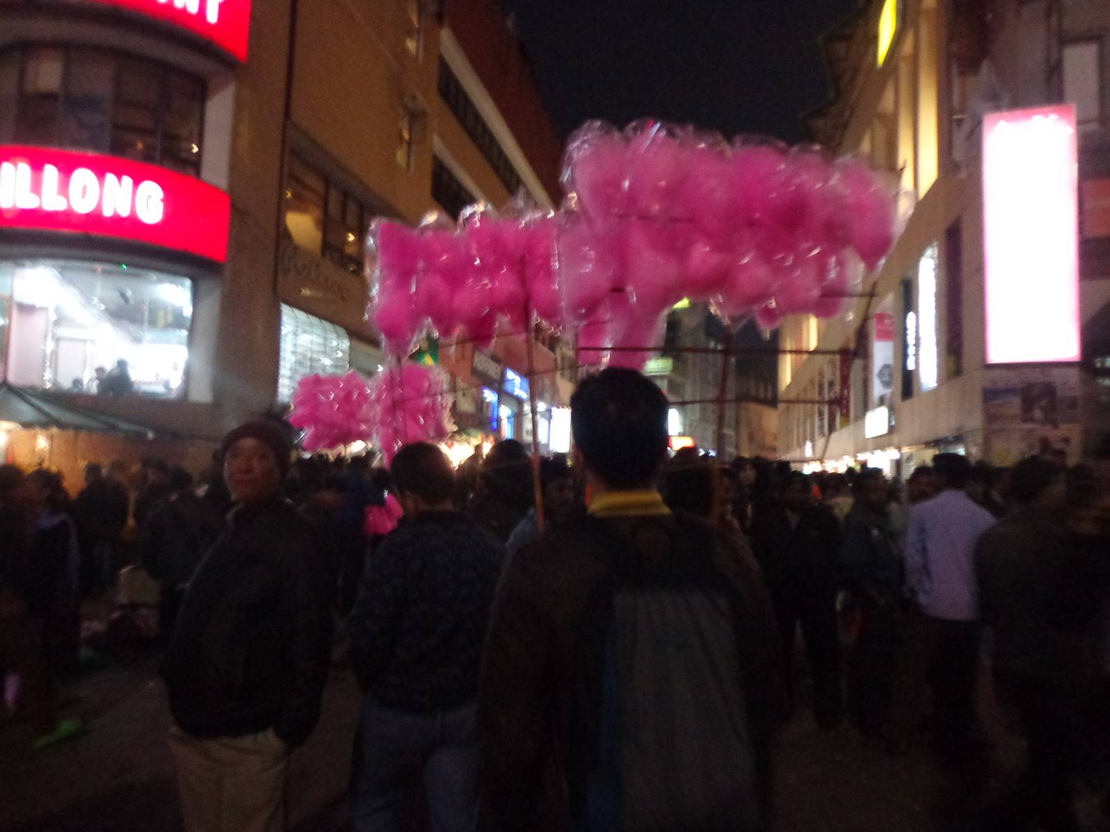 Police Bazaar is a very crowded place.