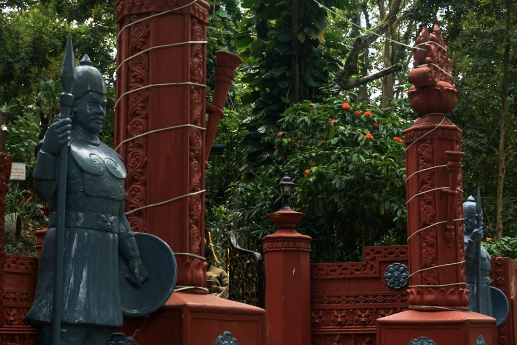 The entrance to Agnigarh Hill. There is a nominal entry fee. This is one of the places that still charges a separate fee for usage of still camera in the premises. In the age of cellphones and mobile photography, this doesn&rsquo;t make much sense.