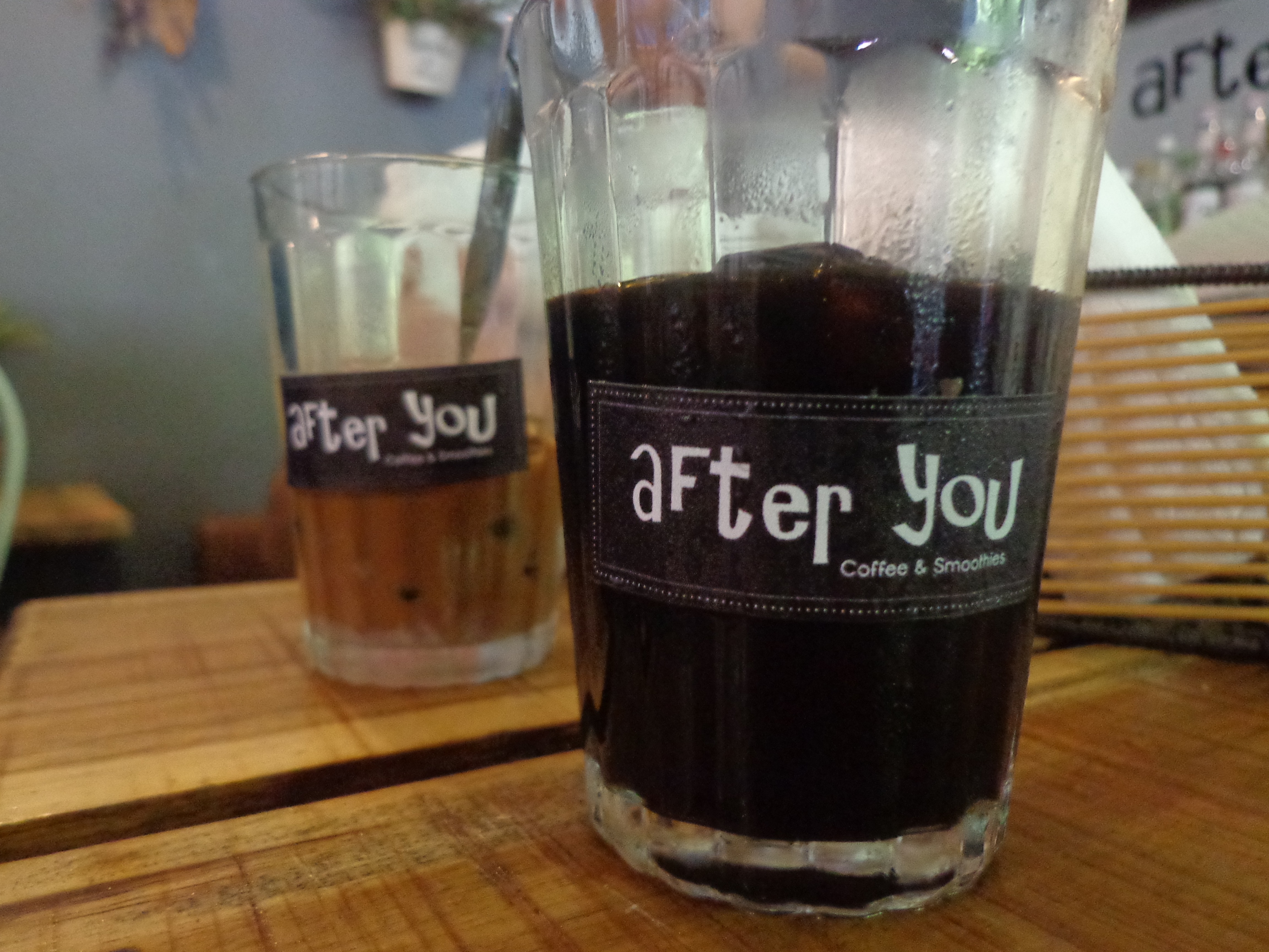 This is the coffee I had written about yesterday. This is the strongest coffee I have ever tasted. Just to be brave (or reaffirm my manliness), I decided to order coffee without milk.