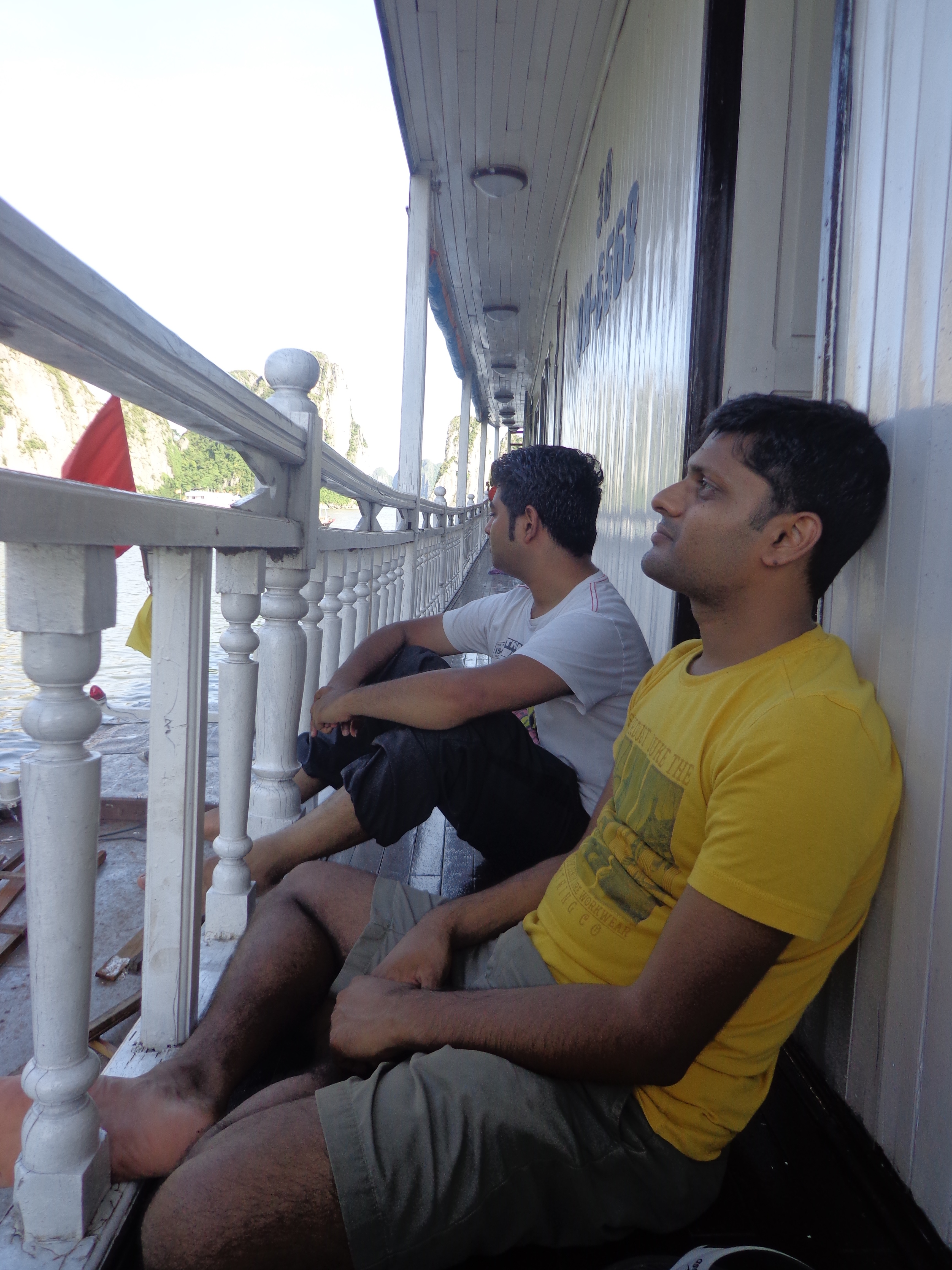 And this is me and Mogit doing nothing.