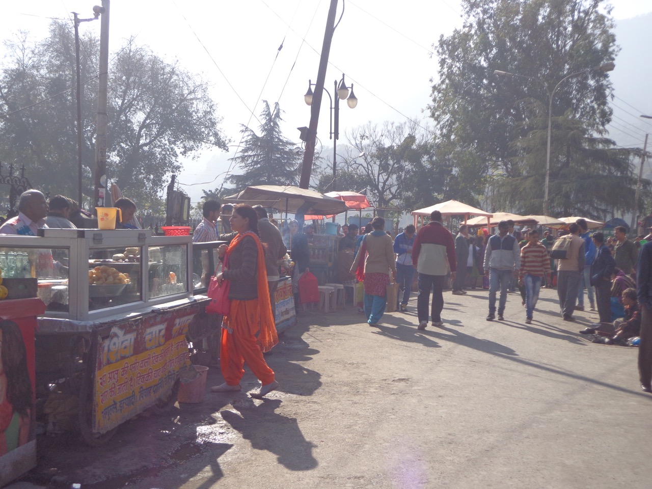 The GPO side of Chaugan had loads of vendors selling street food.