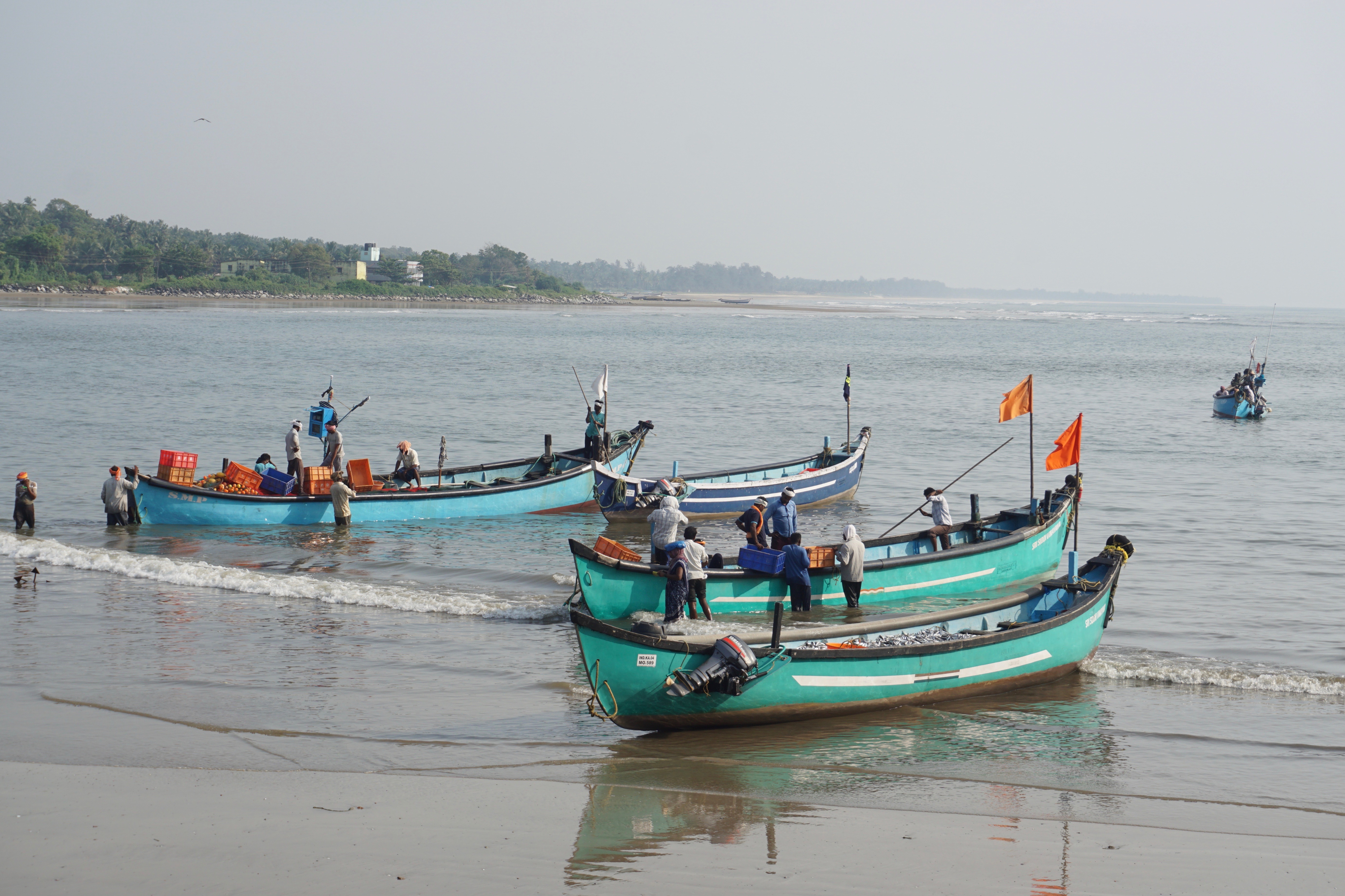 Southern side of the beach is for fishermen. With no tourists in sight, it&rsquo;s very serene and peaceful.