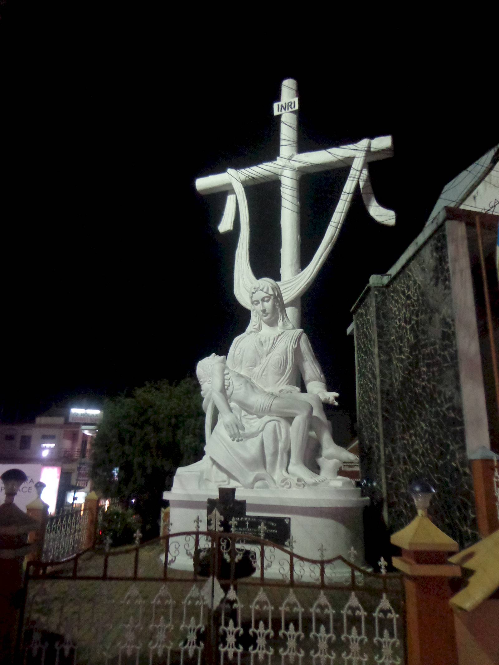 Pieta at Thekkady junction.
