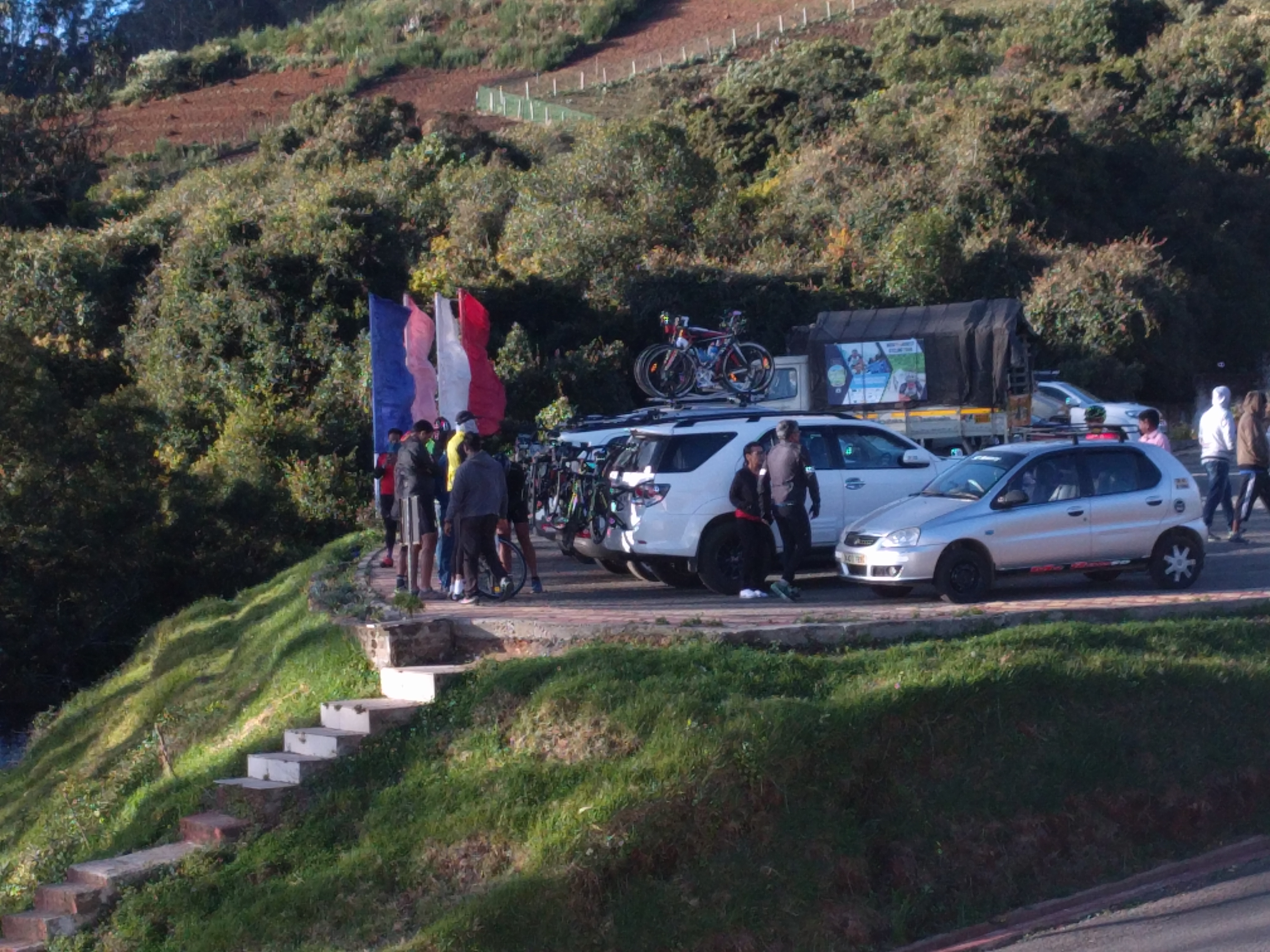 Srinath Rajam planning his own detour of Nilgiris with ten more riders.
