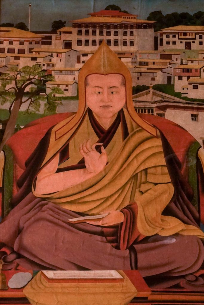 Gyalwa Tsangyang Gyatso—the 6th Dalai Lama. The prayer hall had paintings of all the Dalai Lamas including&hellip;