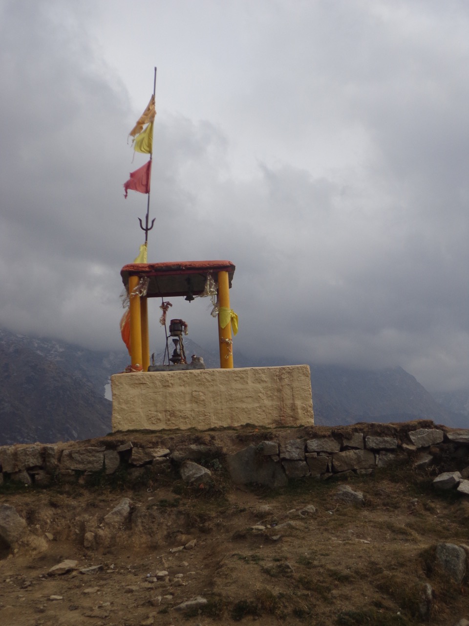 There are three such temples around the camping ground.