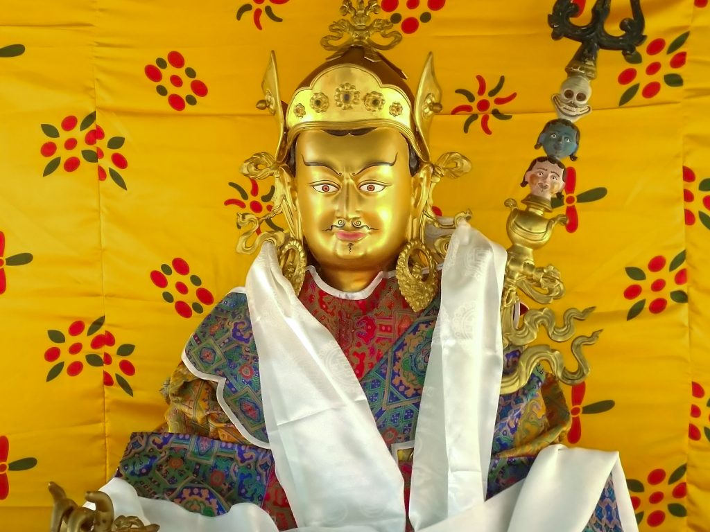 &hellip;an idol of Guru Padmasambhava on the first.