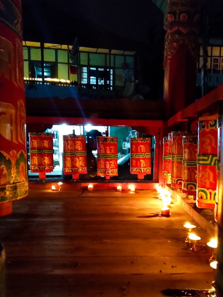 Candles at the Mani wheel in Old Market.