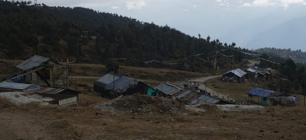 A village before Bramadungchung.