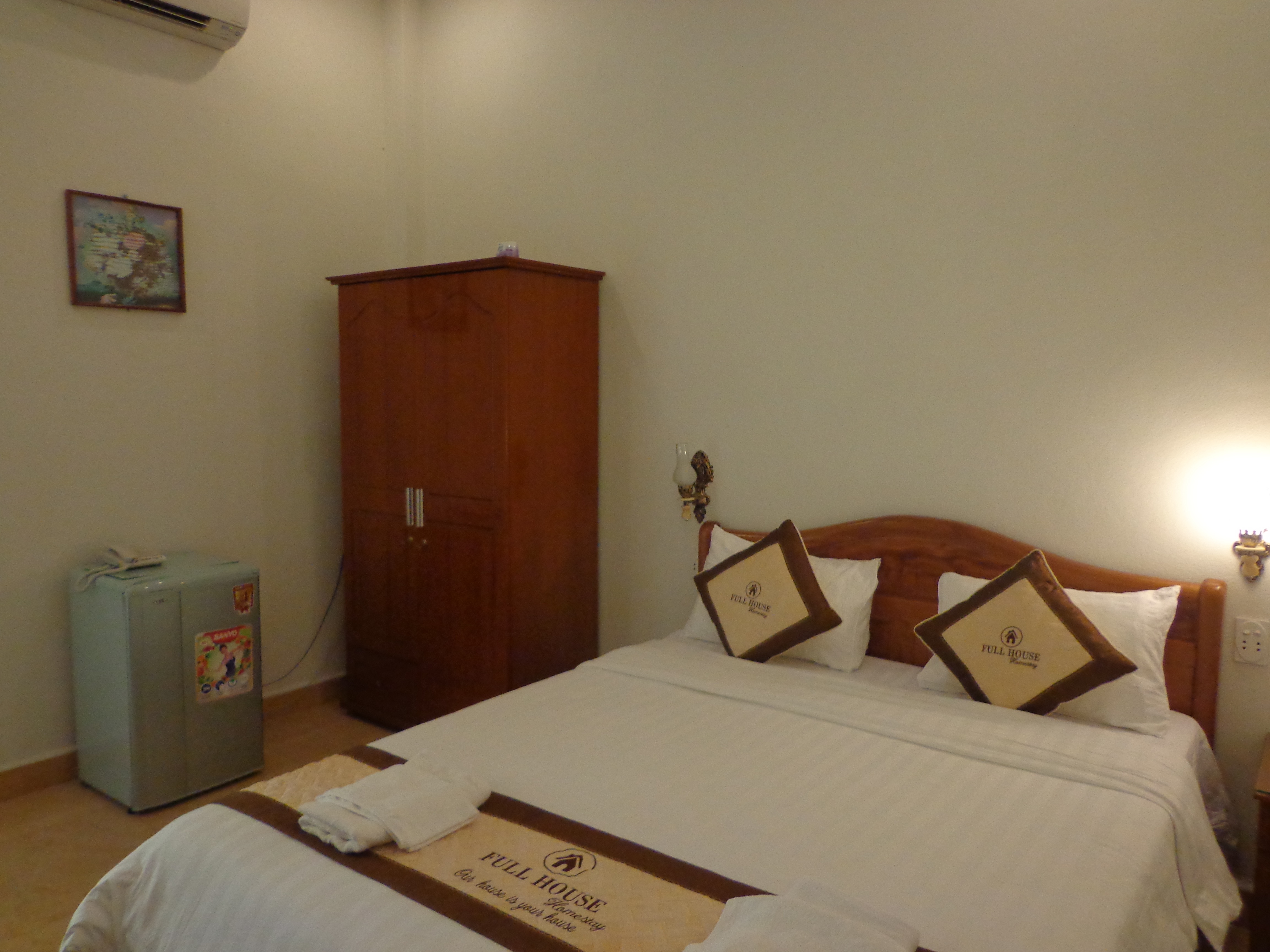 Our room in Full House homestay. Pretty spacious and clean.