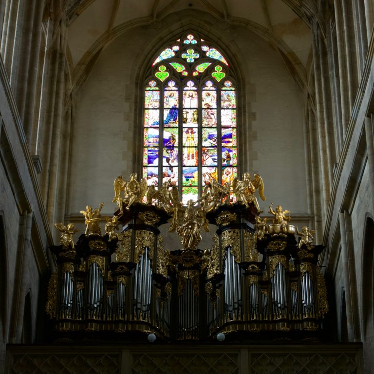 This pipe organ was one of the most decorated organ I had seen during my visit.