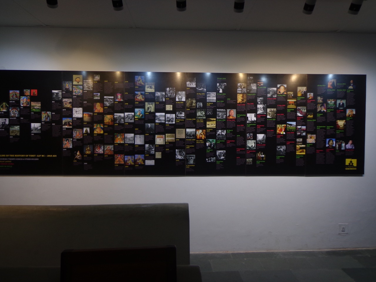 The timeline of the history of Tibetan people, Dalai Lamas and China&rsquo;s occupation of Tibet.