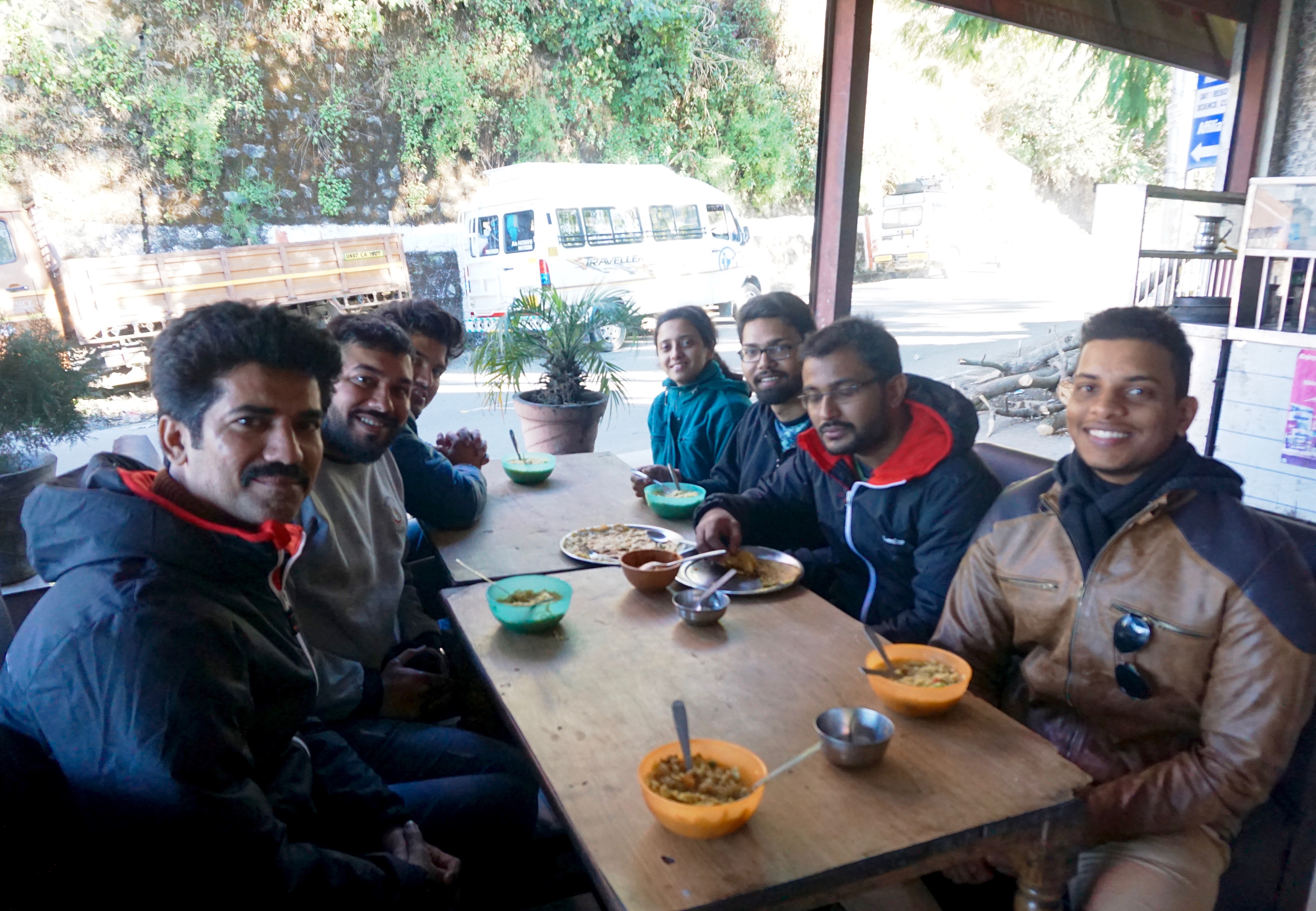 Nandy ordered their Arabica coffee. He said that it was much different from what he has been tasting for the last few days.