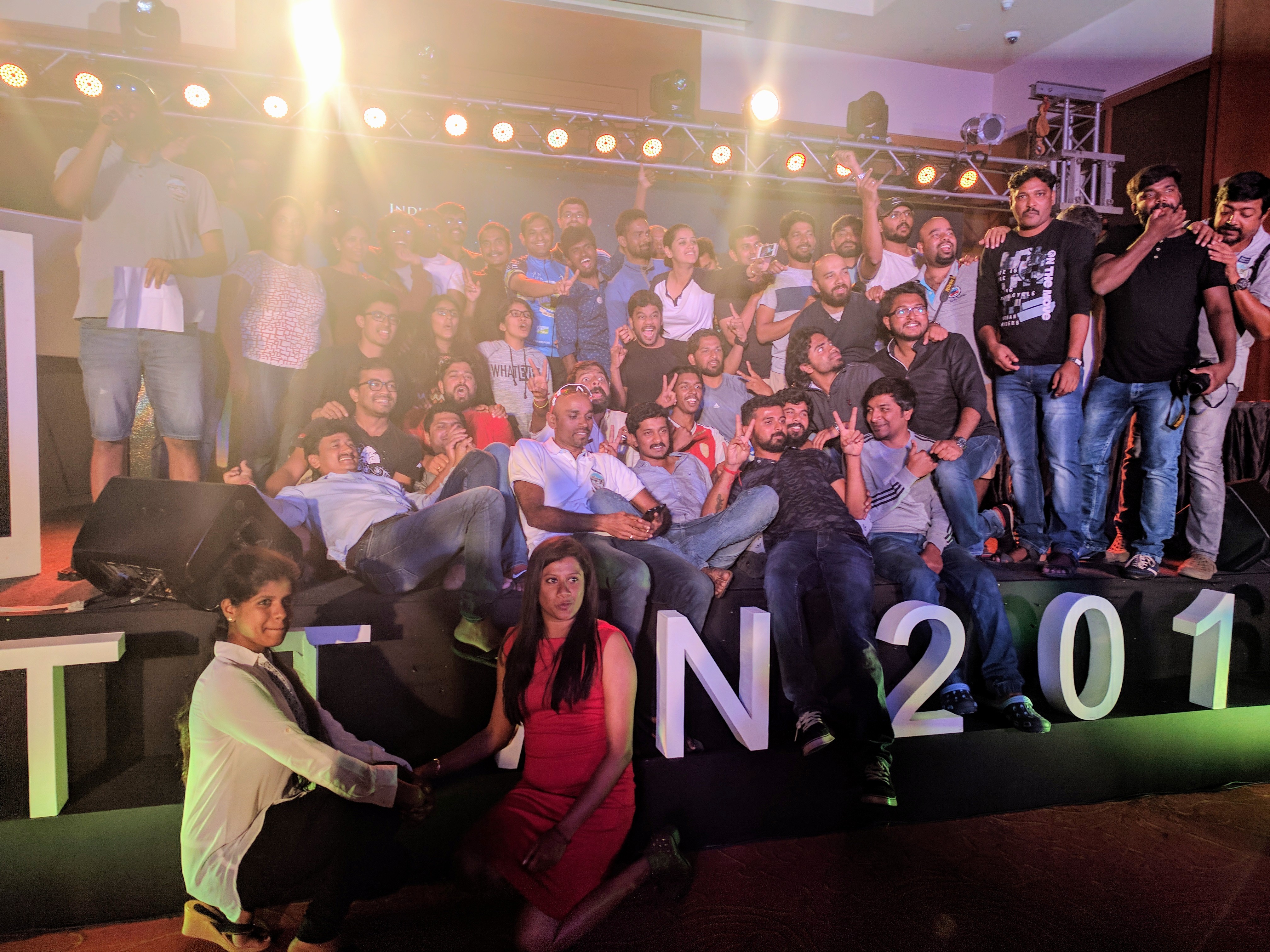 The TfN core team and the volunteers. They deserved the applause that they got. (Marking team, take a bow!)