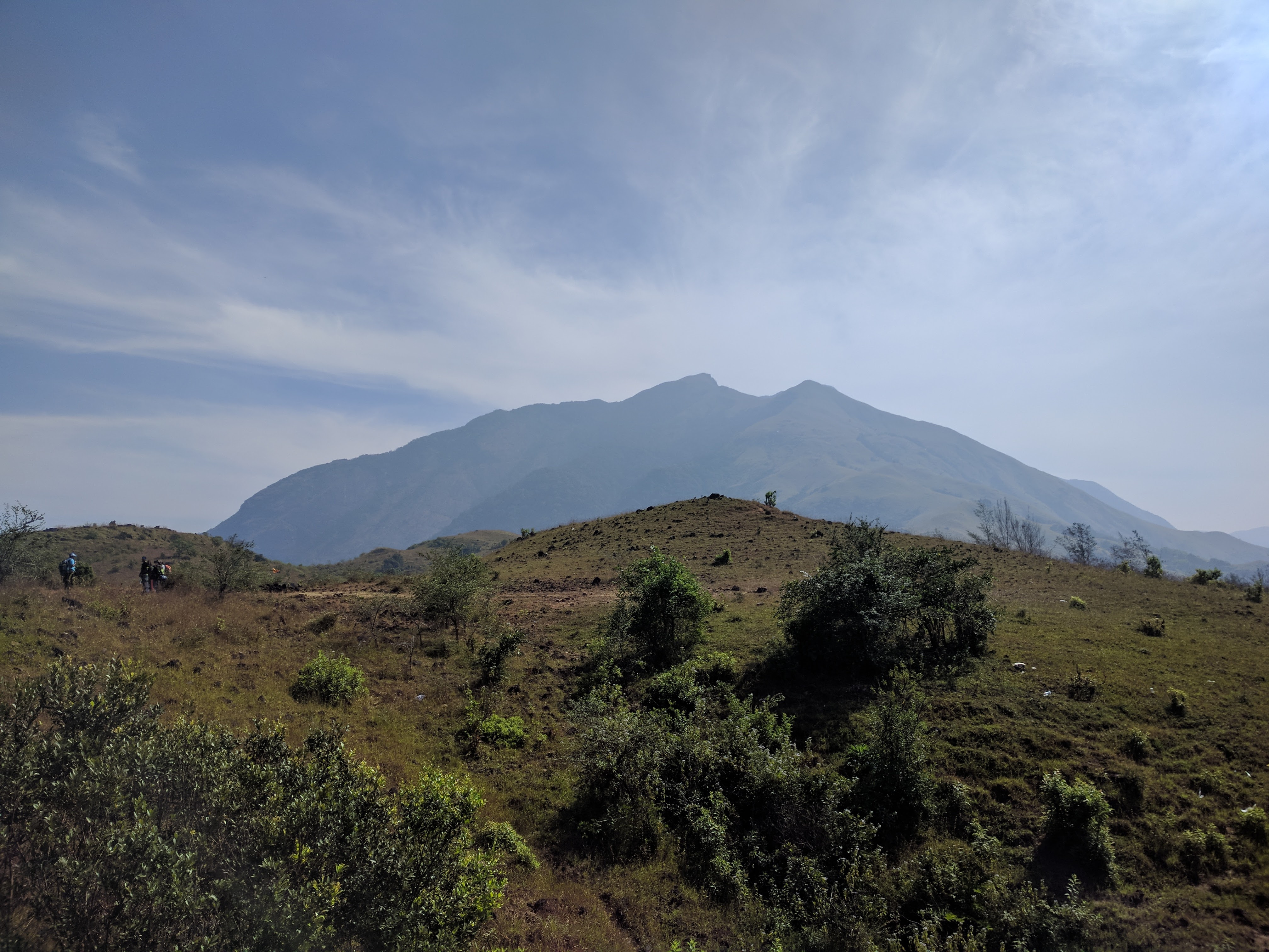 One last look at the range before our views were obstructed by the forest foliage.
