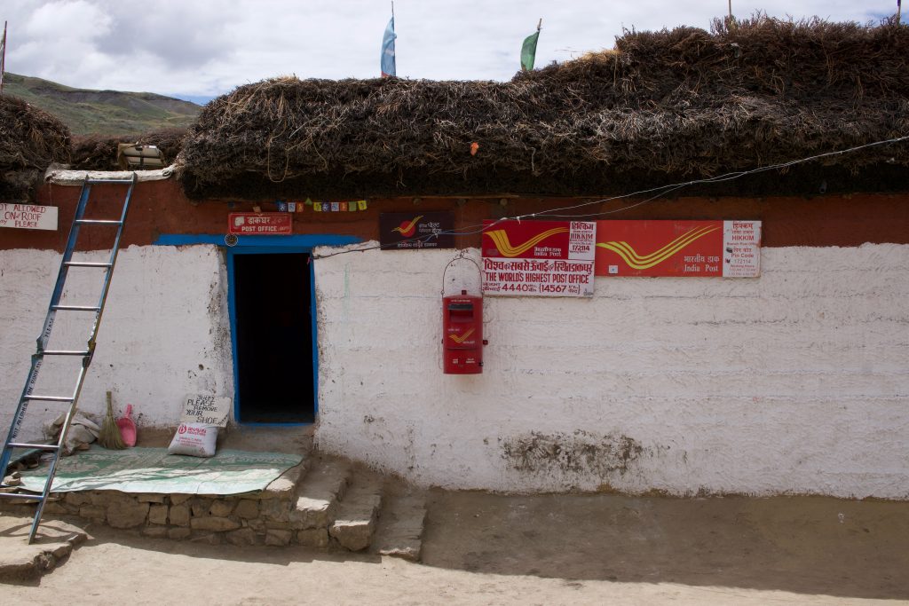 Hikkim post office.