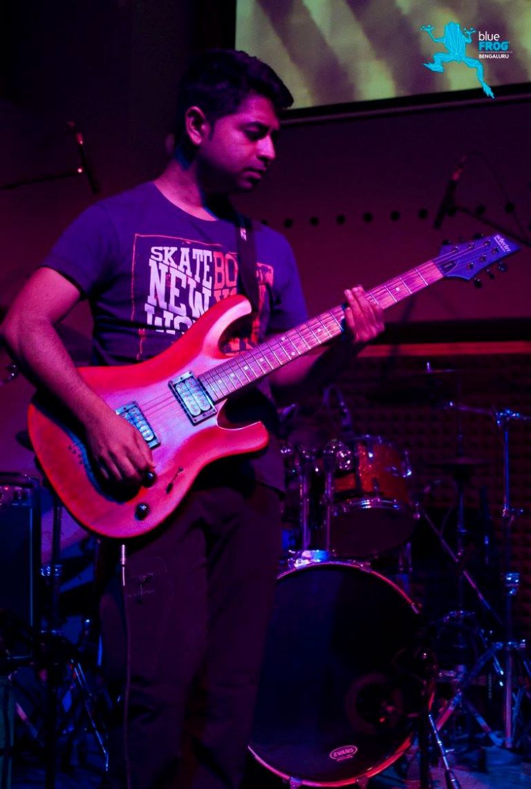 And a shot of me. Courtesy: blueFROG.