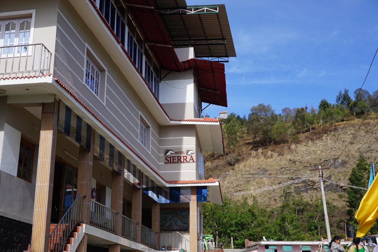 Our hotel building.