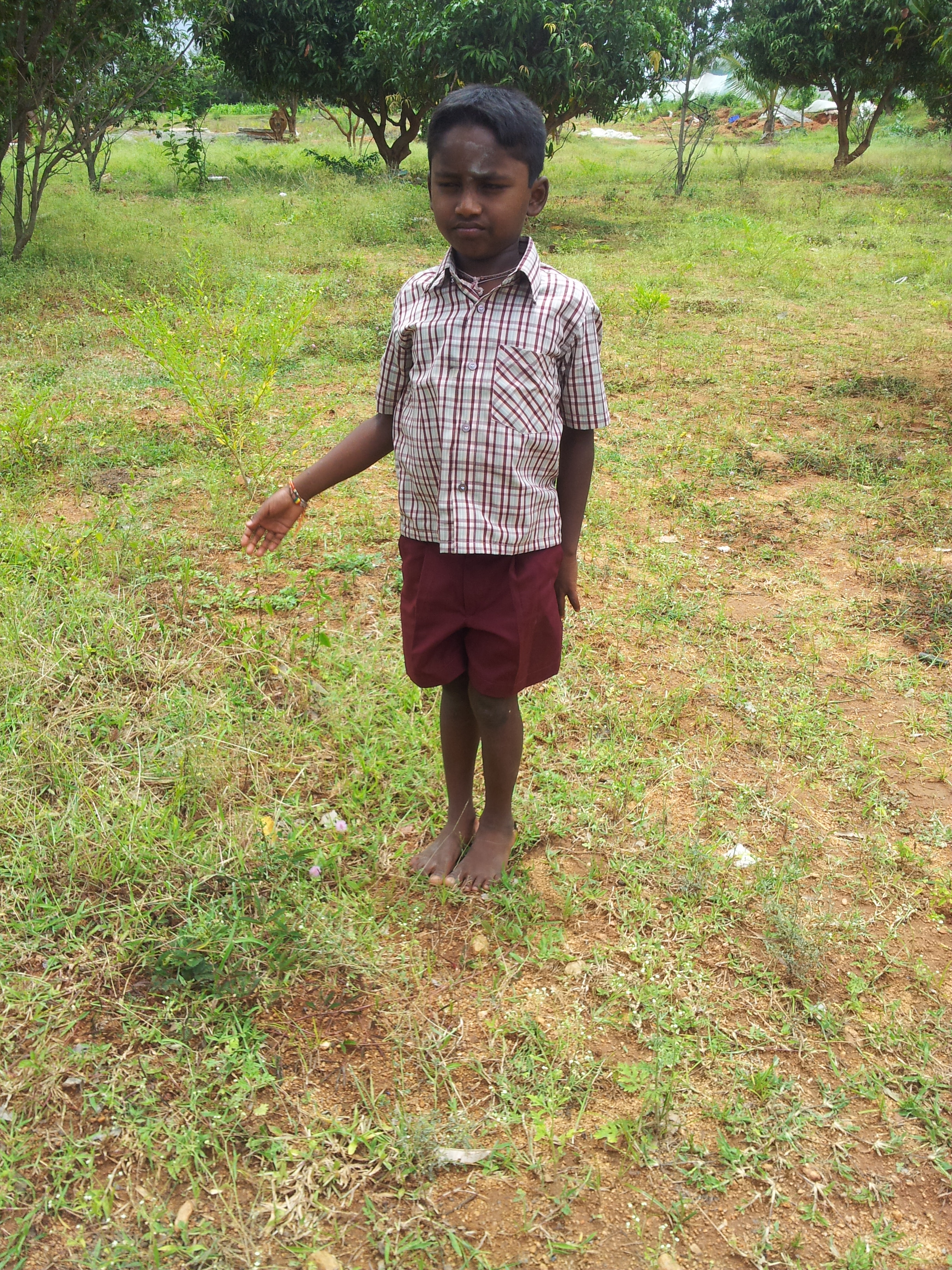 Hanumanth, the caretaker&rsquo;s son, was the most active person during the trek.