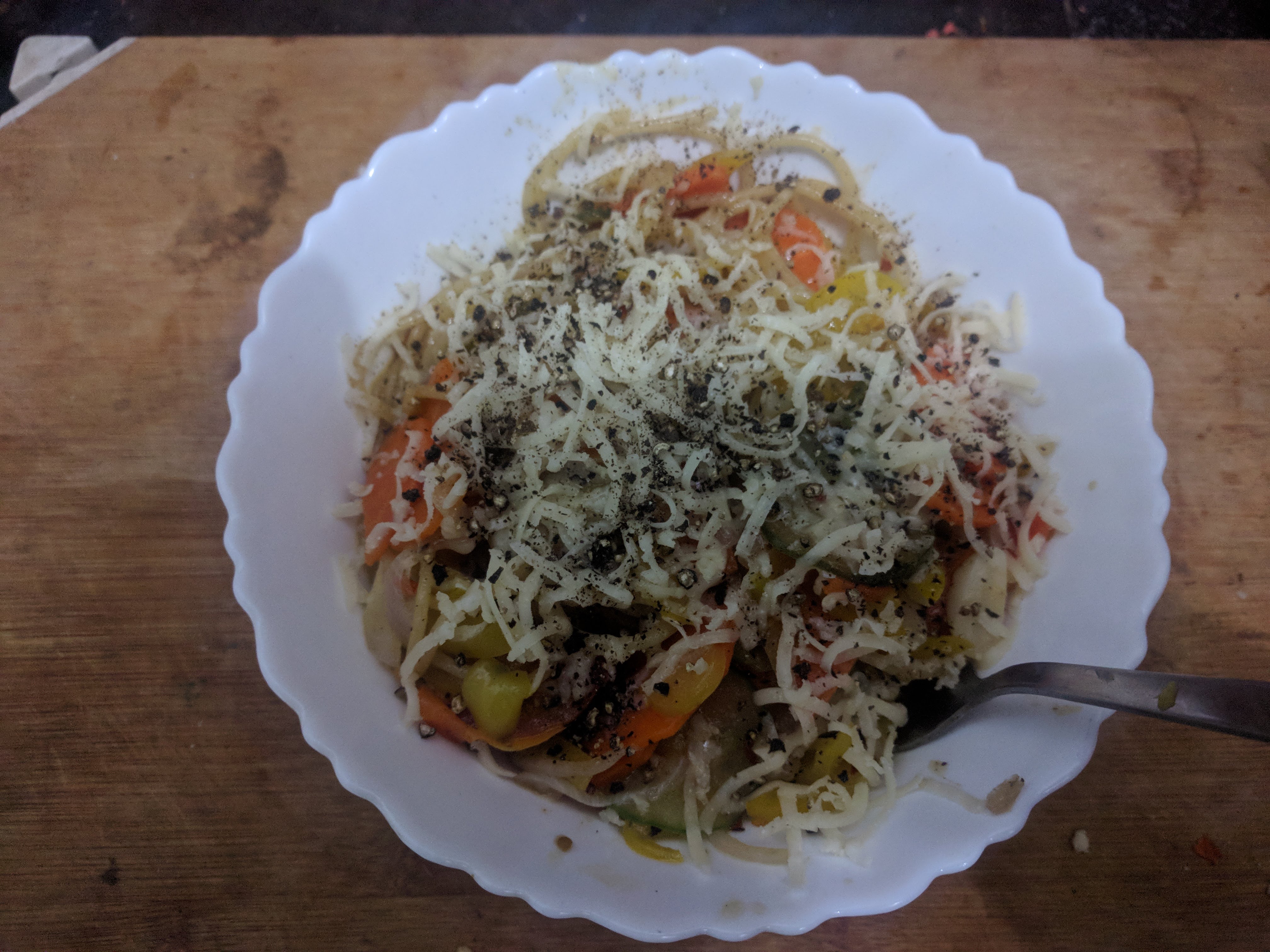 It took me more time to write this post than to actually make the dish!