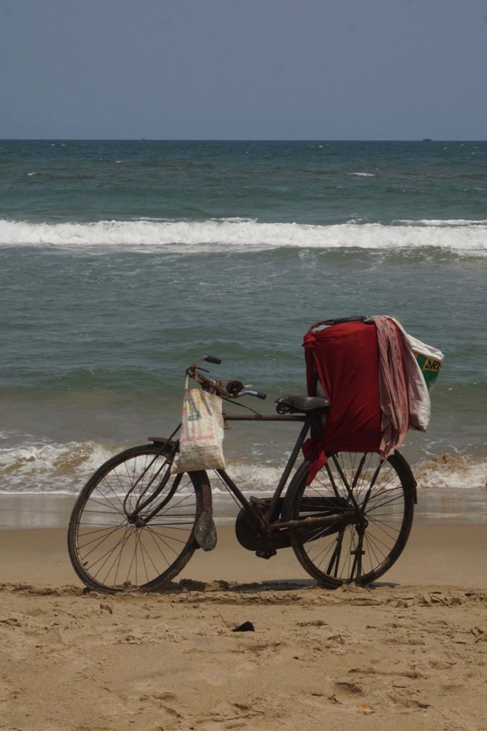 Vendors sold popsicles on these bicycles.