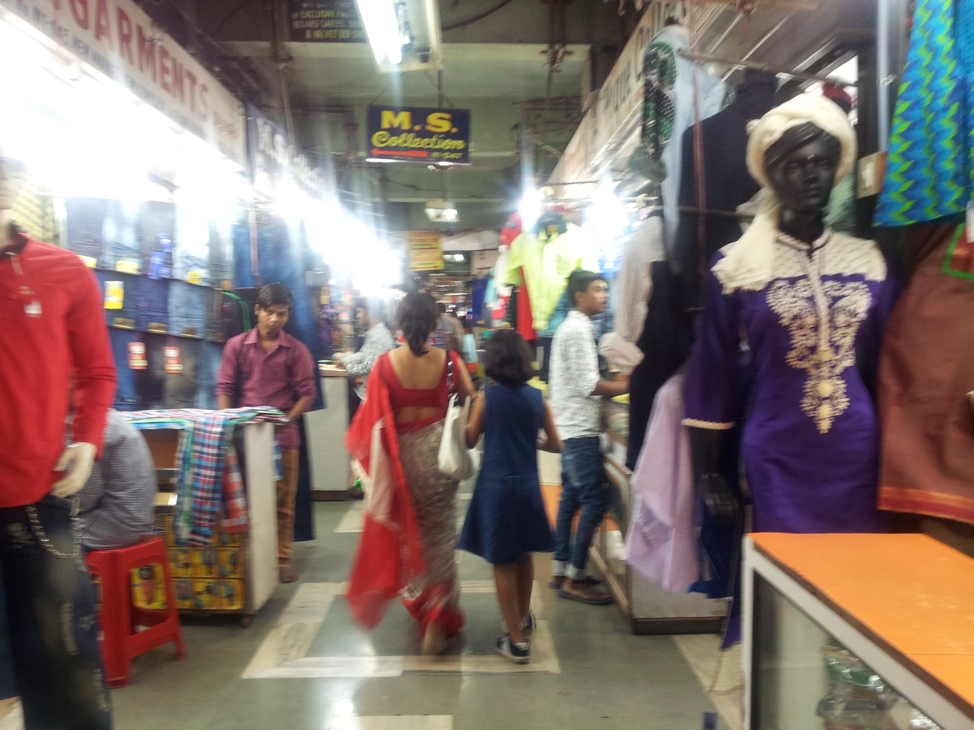 Cul de sac of a corridor in New Market. The prices are competitive here.