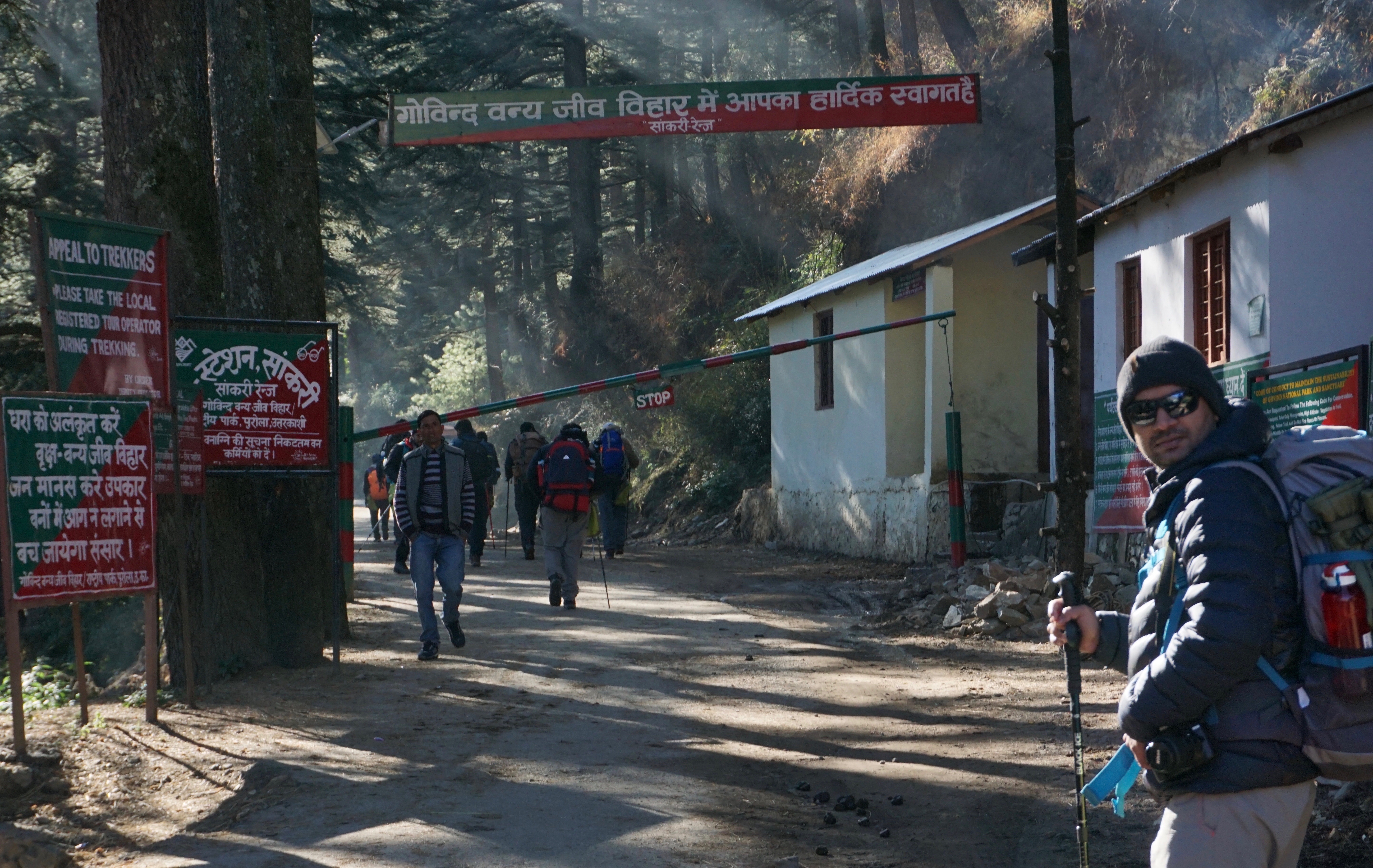 Checkstop at Sankri